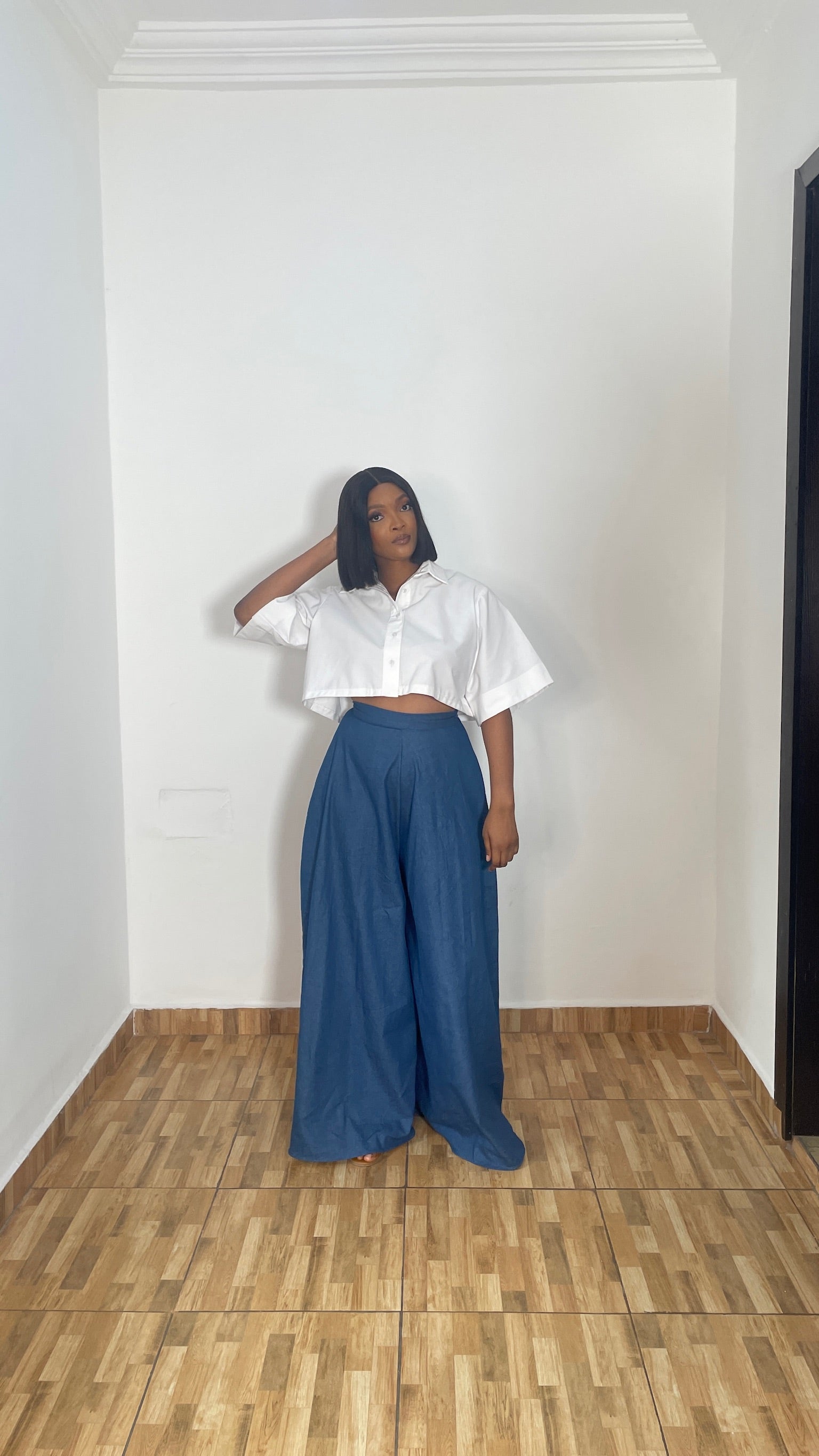 Mojisola denim Trousers