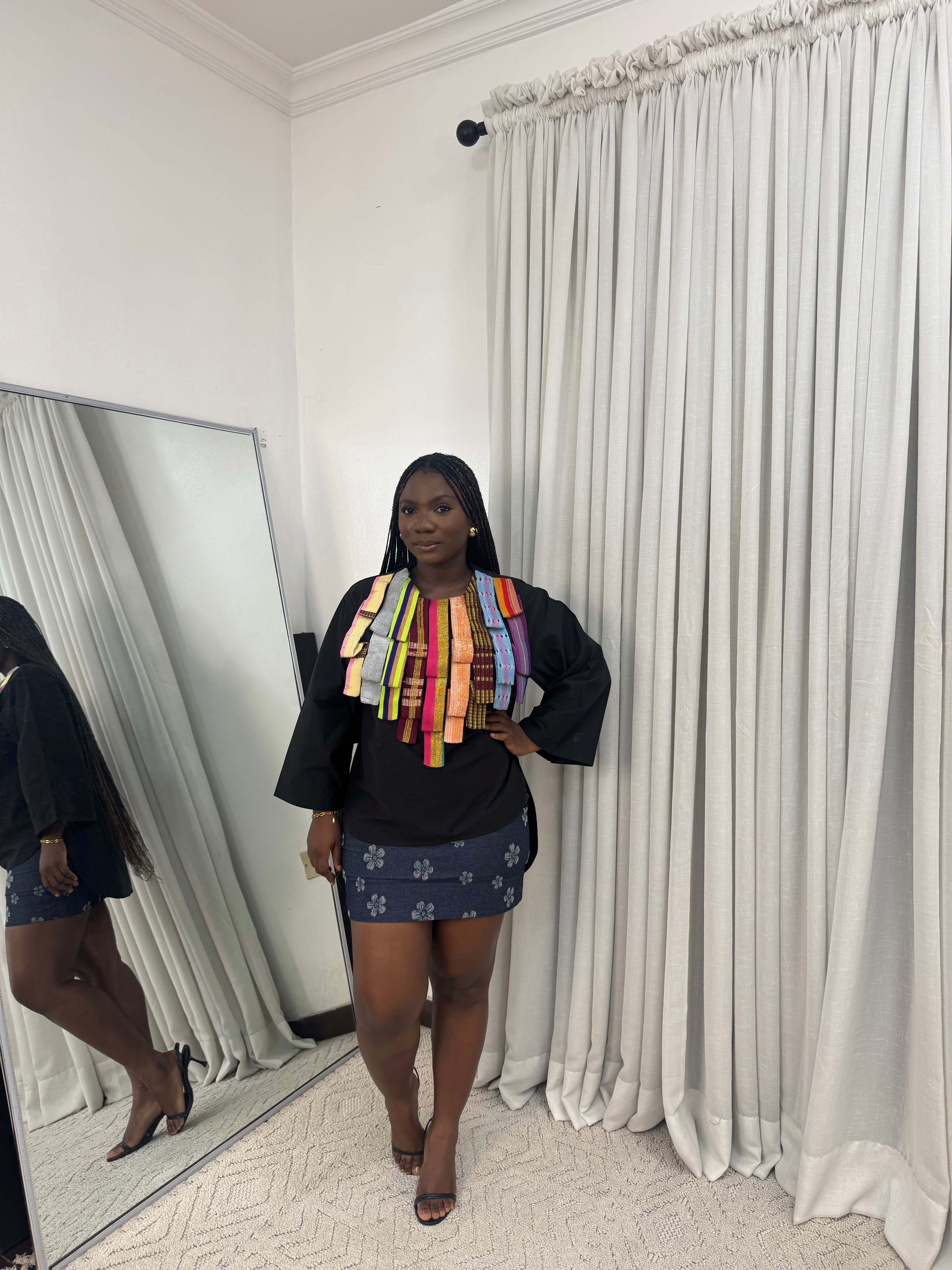 Ajoke Asooke Shift Top
