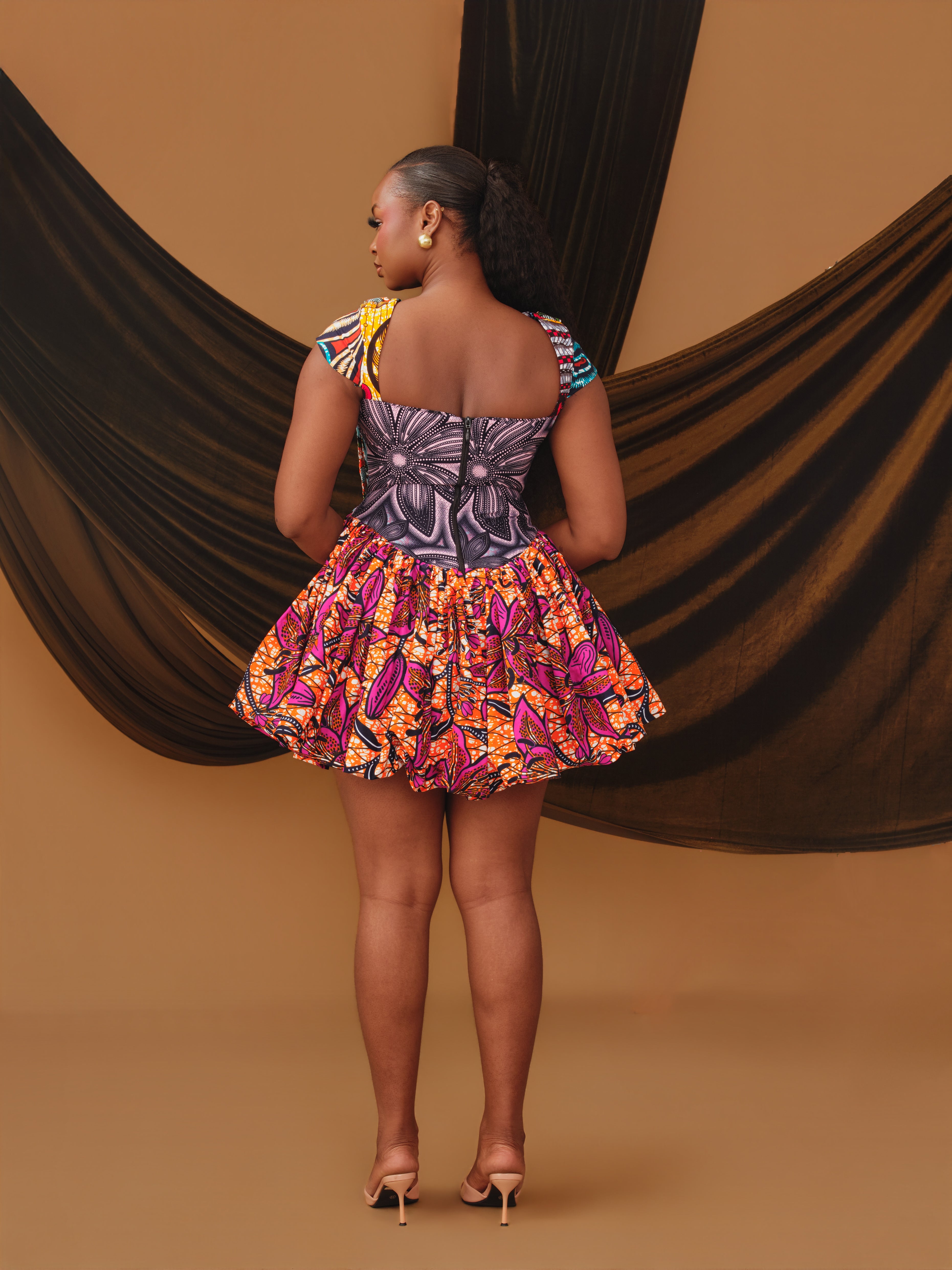 Aduke dress (NO TWO PRINTS ARE THE SAME)