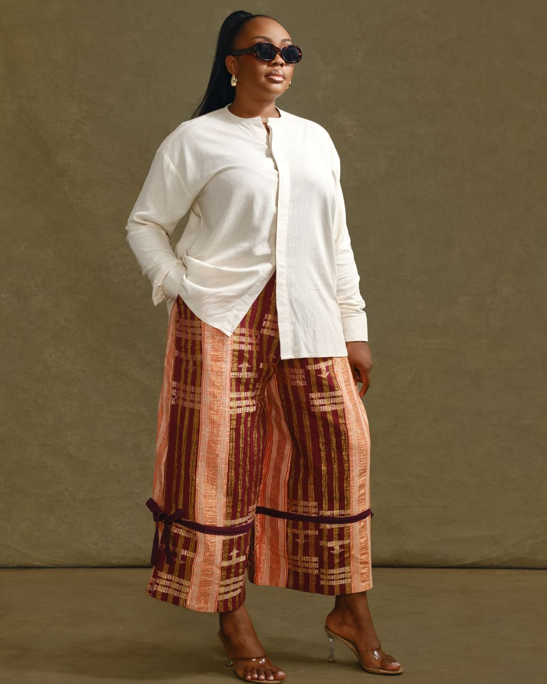 Asooke vintage Culotte Pants (NO TWO ARE THE SAME)