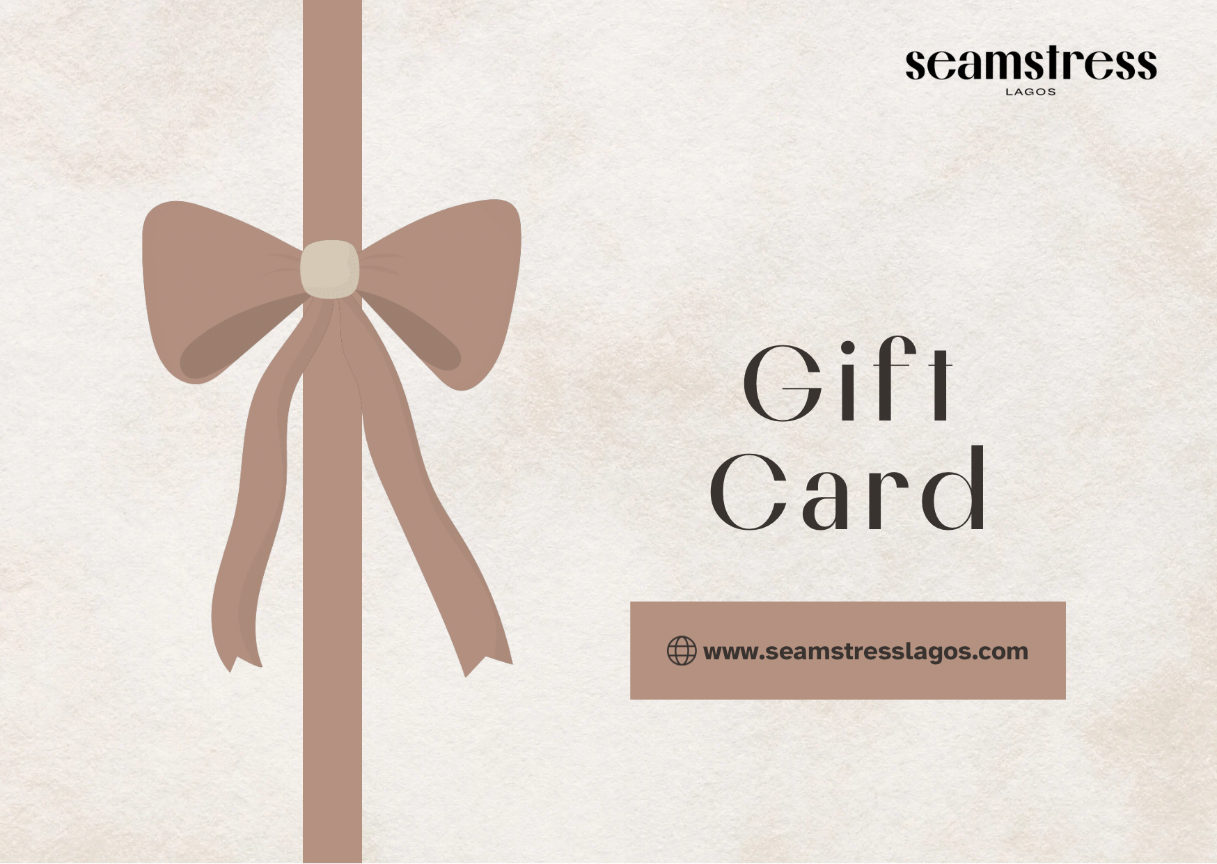 SeamstressLagos Gift Card