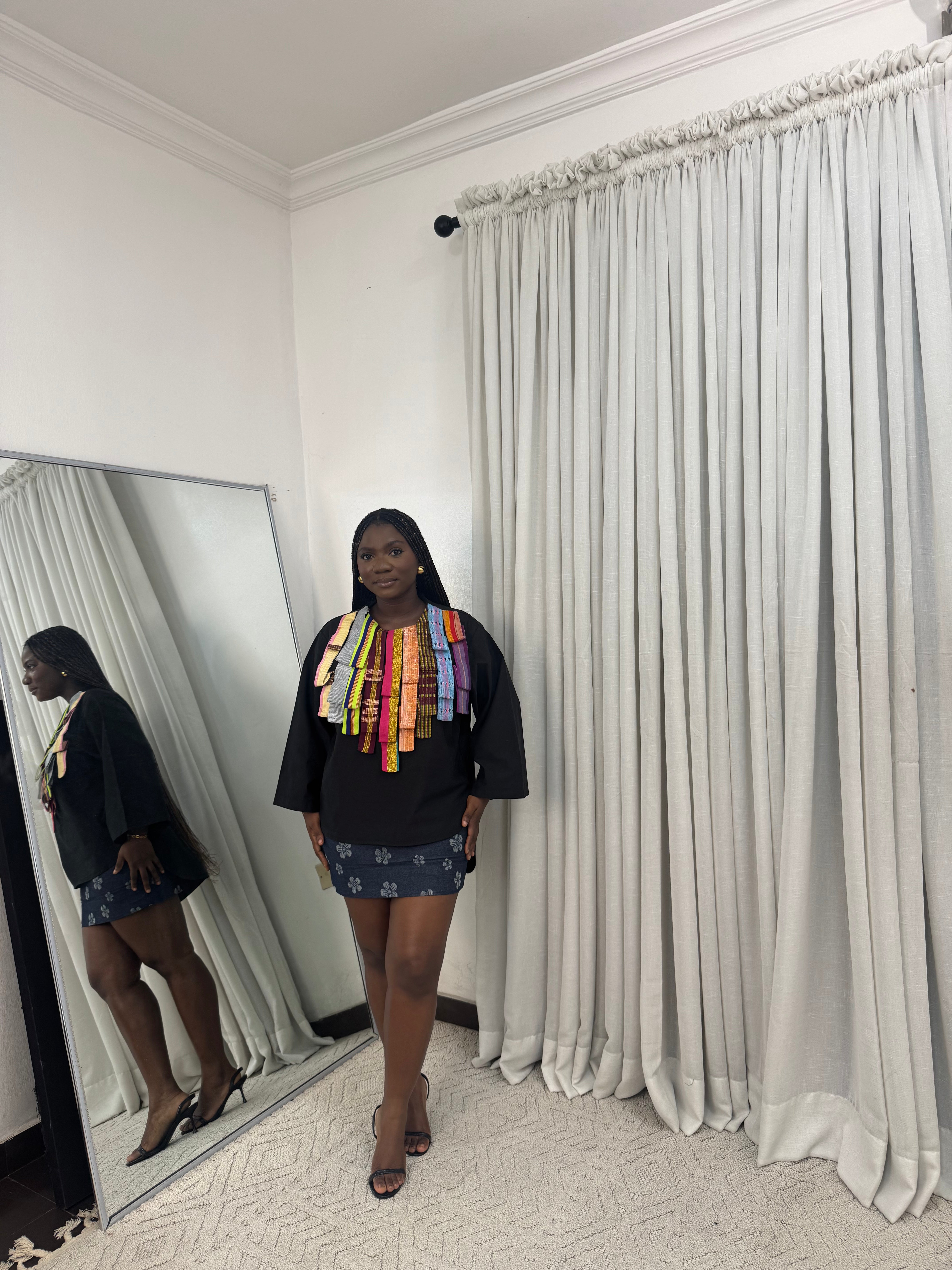 Ajoke Asooke Shift Top
