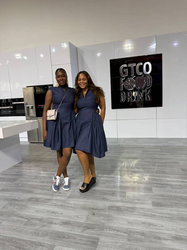 Teniola Mini Denim Dress