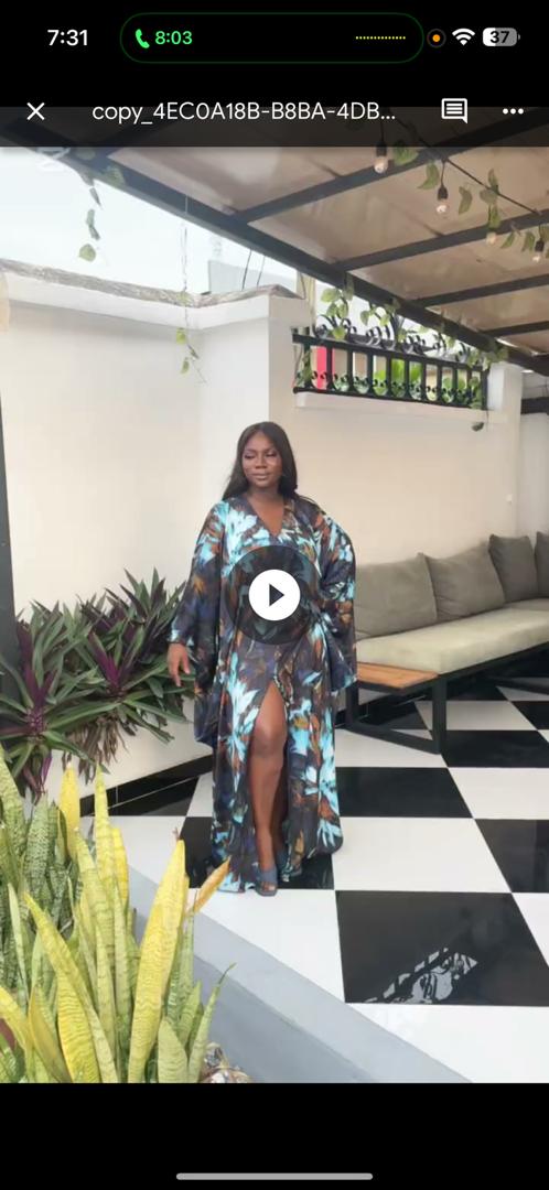 Dakar Printed Kaftan