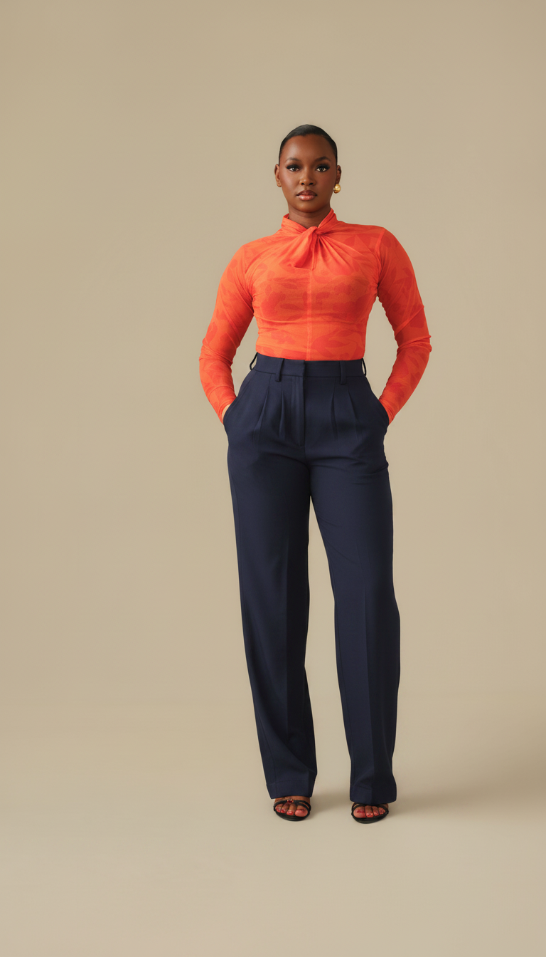 Fifi  Peg Leg Trouser