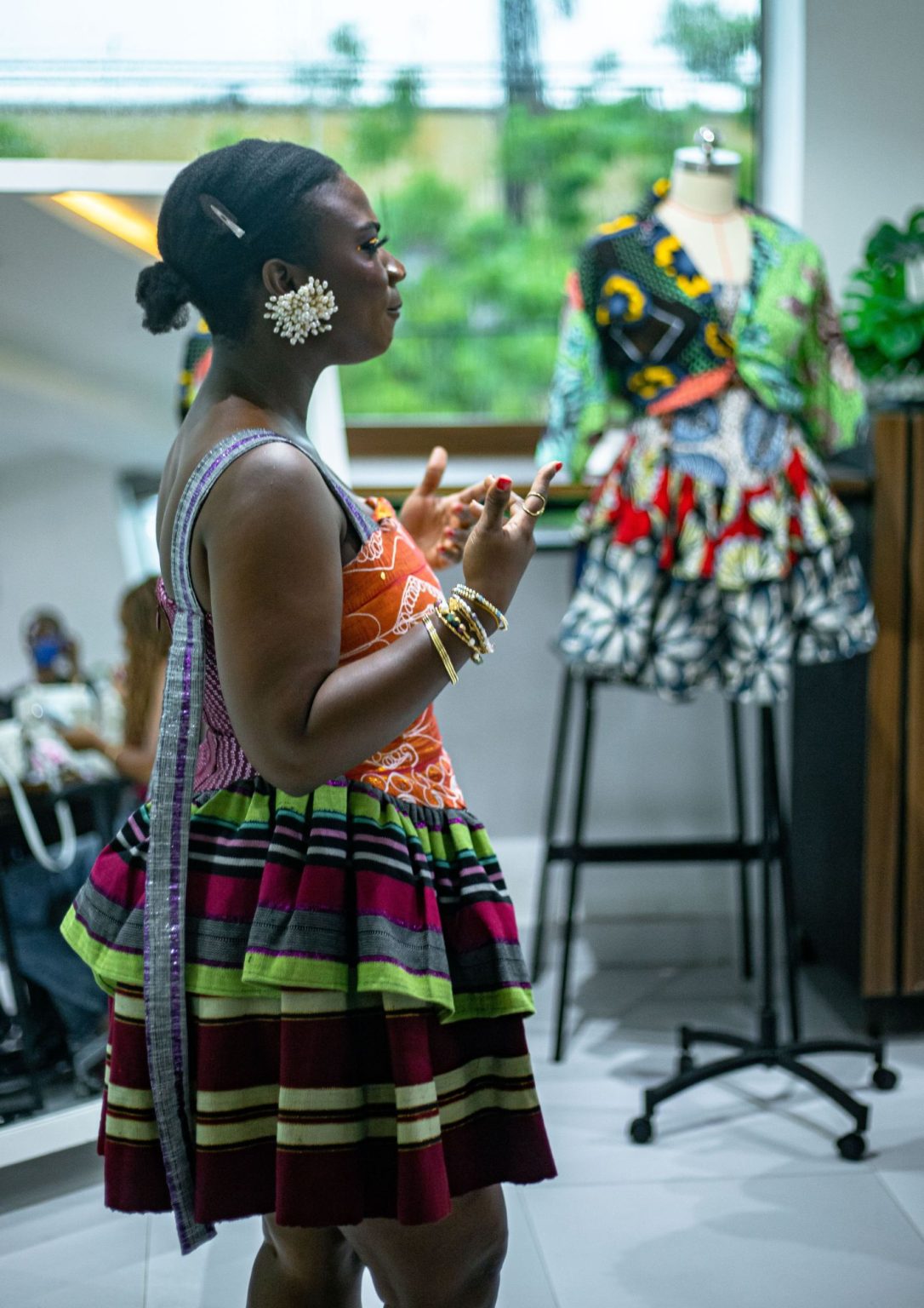 Ajoke Aso-Oke Dress(NO TWO ARE THE SAME)